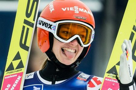 Skispringerin Althaus gewinnt Silber bei Lundby-Triumph Skispringerin Althaus gewinnt Silber bei Lundby-Triumph