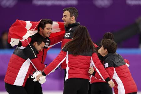Kanadas Eiskunstläufer vergolden neuen Teamspirit Kanadas Eiskunstläufer vergolden neuen Teamspirit