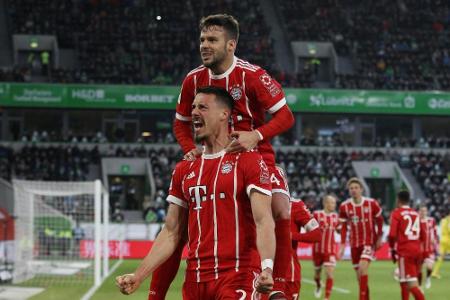 Niederlage gegen Bayern: Wolfsburg verpasst Lebenszeichen im Abstiegskampf Niederlage gegen Bayern: Wolfsburg verpasst Lebenszeichen im Abstiegskampf