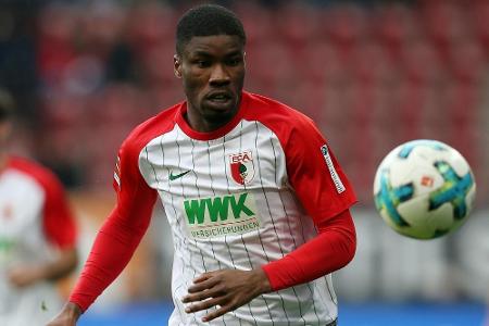 Augsburgs Danso fällt länger aus Augsburgs Danso fällt länger aus