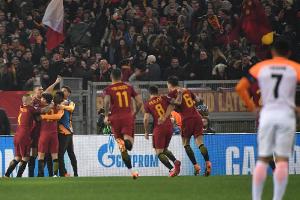 Dzeko schießt Rom ins Viertelfinale