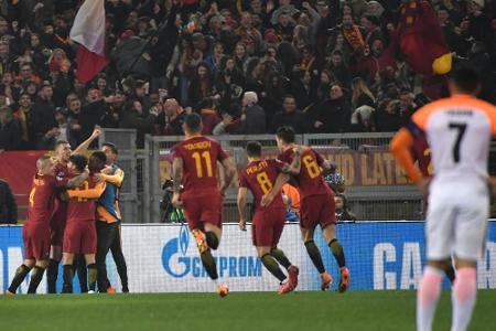 Dzeko schießt Rom ins Viertelfinale Dzeko schießt Rom ins Viertelfinale