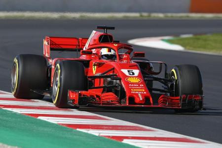 Formel-1-Tests: Vettel am Dienstag der Schnellste Formel-1-Tests: Vettel am Dienstag der Schnellste