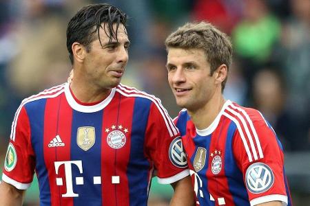 Pizarro und Thomas Müller hoffen auf schnelle Beine von 