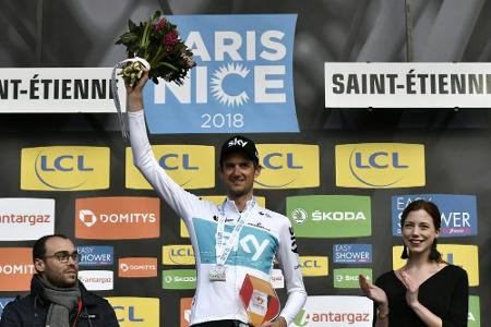 Niederländer Poels gewinnt Einzelzeitfahren bei Paris-Nizza Niederländer Poels gewinnt Einzelzeitfahren bei Paris-Nizza