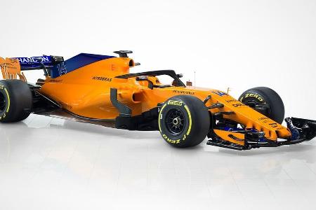 Unter dem Hashtag #BeBrave - 'sei mutig' - veröffentlichte McLaren den neuen MCL33, mit dem der zweifache Weltmeister Fernan... Unter dem Hashtag #BeBrave - 'sei mutig' - veröffentlichte McLaren den neuen MCL33, mit dem der zweifache Weltmeister Fernan...