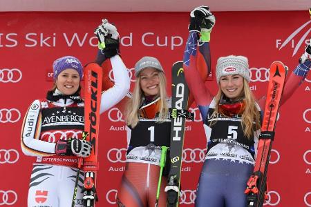 Zweite: Rebensburg hat kleine Kugel fast sicher, Shiffrin gewinnt Gesamt-Weltcup Zweite: Rebensburg hat kleine Kugel fast sicher, Shiffrin gewinnt Gesamt-Weltcup