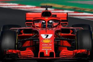 Formel-1-Tests: Räikkönen der Schnellste, Hamilton sammelt Runden