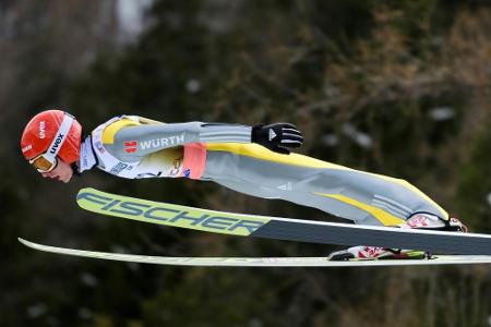 DSV-Adler fliegen in Planica auf Platz zwei - Freitag mit Bestleistung DSV-Adler fliegen in Planica auf Platz zwei - Freitag mit Bestleistung