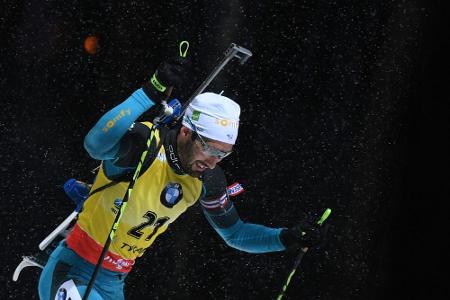 Fourcade dominiert auch Verfolgung - Lesser wieder Fünfter Fourcade dominiert auch Verfolgung - Lesser wieder Fünfter