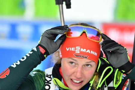 Verfolgung: Dahlmeier wird Dritte - Kuzmina gewinnt kleine Kristallkugel Verfolgung: Dahlmeier wird Dritte - Kuzmina gewinnt kleine Kristallkugel
