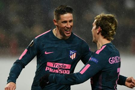 Europa League: Arsenal mit Özil weiter - Atletico spaziert ins Viertelfinale Europa League: Arsenal mit Özil weiter - Atletico spaziert ins Viertelfinale