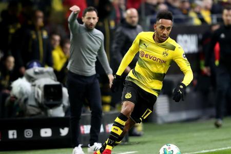 Mit einer Ablöse von 63,75 Millionen Euro avanciert Pierre-Emerick Aubameyang zu einem der teuersten Dortmunder Spieler alle... Mit einer Ablöse von 63,75 Millionen Euro avanciert Pierre-Emerick Aubameyang zu einem der teuersten Dortmunder Spieler alle...
