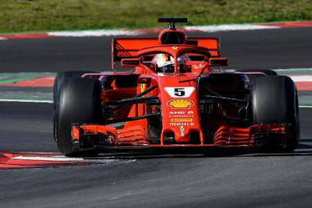 Formel-1-Tests: Vettel mit Streckenrekord Formel-1-Tests: Vettel mit Streckenrekord