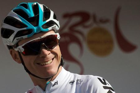 Entscheidung über Froome-Sperre wohl nicht vor dem Giro Entscheidung über Froome-Sperre wohl nicht vor dem Giro