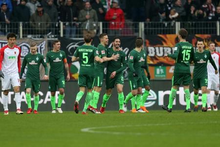 Eindrucksvoller Sieg: Bremen vor sorgenfreier Endphase Eindrucksvoller Sieg: Bremen vor sorgenfreier Endphase