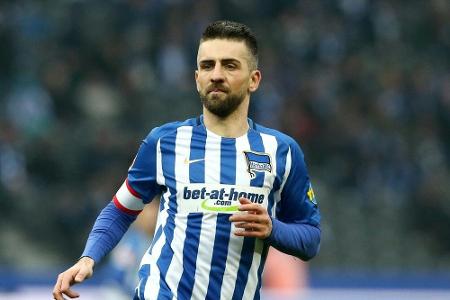 Schwache Hertha wahrt kleine Europapokalchance Schwache Hertha wahrt kleine Europapokalchance