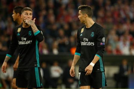 Zidane schont Ronaldo, Ramos und Varane für Bayern-Rückspiel Zidane schont Ronaldo, Ramos und Varane für Bayern-Rückspiel
