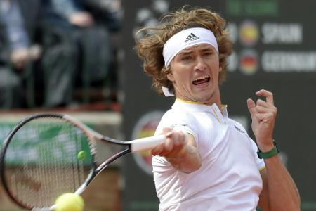 Davis Cup: Zverev bringt DTB-Auswahl in Führung, Nadal gleicht aus Davis Cup: Zverev bringt DTB-Auswahl in Führung, Nadal gleicht aus