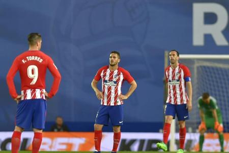 Atletico verliert deutlich bei San Sebastian Atletico verliert deutlich bei San Sebastian