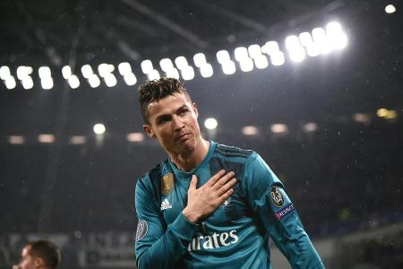 Zehn Spiele in Serie getroffen: Ronaldo mit Rekord in Champions League Zehn Spiele in Serie getroffen: Ronaldo mit Rekord in Champions League
