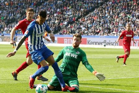 Die 2. Liga ruft: Köln verliert nach Selke-Doppelpack in Berlin Die 2. Liga ruft: Köln verliert nach Selke-Doppelpack in Berlin