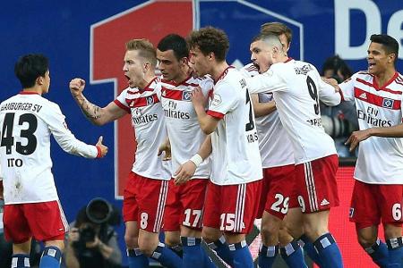 3:2 gegen Schalke: Hunt lässt den HSV wieder hoffen 3:2 gegen Schalke: Hunt lässt den HSV wieder hoffen