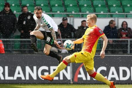 2. Liga: Herber Rückschlag für Union in Fürth 2. Liga: Herber Rückschlag für Union in Fürth