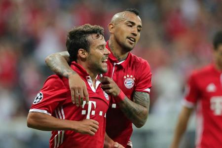 FC Bayern: Vidal und Bernat wieder im Training FC Bayern: Vidal und Bernat wieder im Training