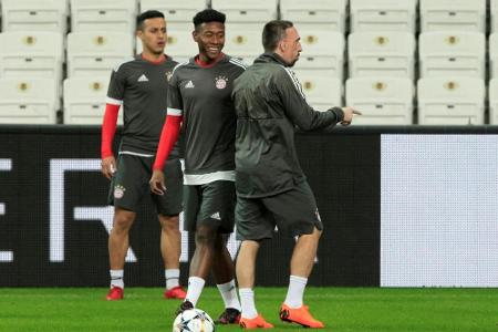 FC Bayern: Alaba zurück im Training FC Bayern: Alaba zurück im Training