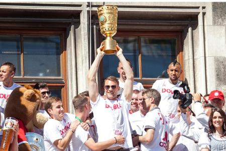 FC Bayern: Titel-Feier am 20. oder 27. Mai FC Bayern: Titel-Feier am 20. oder 27. Mai