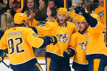 NHL: Favoriten gewinnen auch Spiel zwei der Play-offs NHL: Favoriten gewinnen auch Spiel zwei der Play-offs