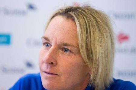 Voss-Tecklenburg übernimmt nach WM-Qualifikation als Bundestrainerin Voss-Tecklenburg übernimmt nach WM-Qualifikation als Bundestrainerin
