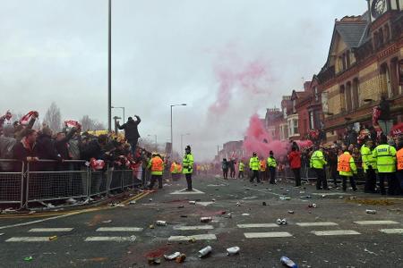 Nach Ausschreitungen in Liverpool: Zwei Italiener bleiben in Haft Nach Ausschreitungen in Liverpool: Zwei Italiener bleiben in Haft