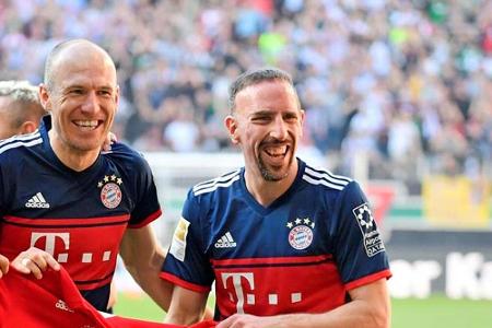 Oldies des Tages: Franck Ribery/Arjen Robben (Bayern München) Oldies des Tages: Franck Ribery/Arjen Robben (Bayern München)
