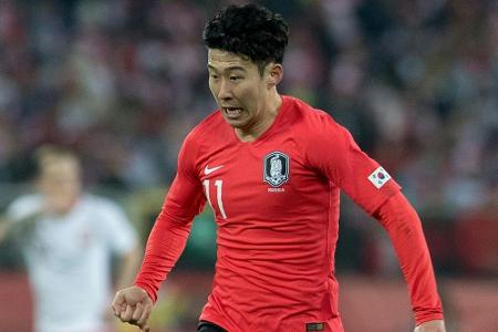 Deutscher WM-Gegner Südkorea bezwingt Honduras - Tor von Son Deutscher WM-Gegner Südkorea bezwingt Honduras - Tor von Son