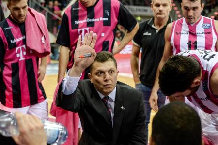 Basketball: Bonn setzt weiter auf Coach Krunic Basketball: Bonn setzt weiter auf Coach Krunic