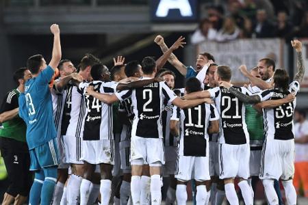 0:0 in Rom: 34. Scudetto für Juventus Turin 0:0 in Rom: 34. Scudetto für Juventus Turin