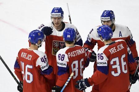 Eishockey-WM: Deutliche Siege für Tschechien und USA Eishockey-WM: Deutliche Siege für Tschechien und USA