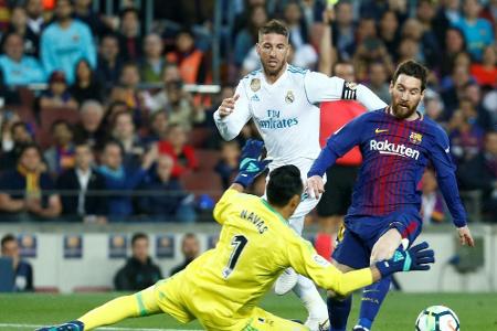 Barca nach 2:2 im Clasico vor historischer Saison Barca nach 2:2 im Clasico vor historischer Saison