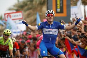 Viviani gewinnt auch letzte Giro-Etappe in Israel - Schachmann weiter in Weiß