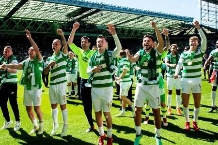 Celtic Glasgow holt schottisches Triple Celtic Glasgow holt schottisches Triple