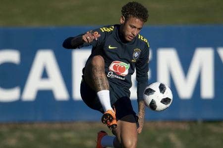 Neymars nächster Schritt: Erstes Training mit Ball Neymars nächster Schritt: Erstes Training mit Ball