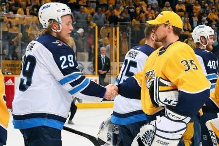 NHL: Vorjahresfinalist Nashville scheitert an Winnipeg Jets NHL: Vorjahresfinalist Nashville scheitert an Winnipeg Jets