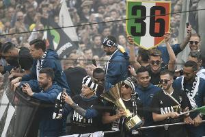 Sechs verletzte Fans bei Meisterfeier von Juventus