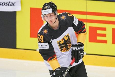 Eishockey: Nationalspieler Wiederer mit Fußverletzung Eishockey: Nationalspieler Wiederer mit Fußverletzung