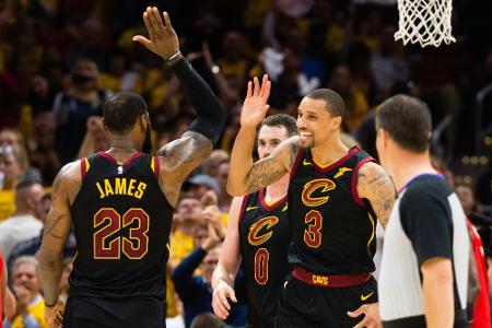 NBA: James führt die Cavaliers ins Conference-Finale NBA: James führt die Cavaliers ins Conference-Finale