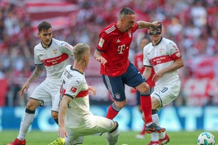 Stuttgart verdirbt letztes Bayern-Heimspiel von Heynckes Stuttgart verdirbt letztes Bayern-Heimspiel von Heynckes