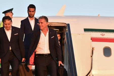 Iran als erstes Team in Russland eingetroffen Iran als erstes Team in Russland eingetroffen