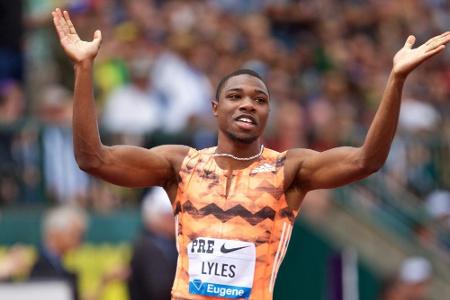 Lyles in 100-m-Jahresweltbestzeit zu erstem US-Titel Lyles in 100-m-Jahresweltbestzeit zu erstem US-Titel